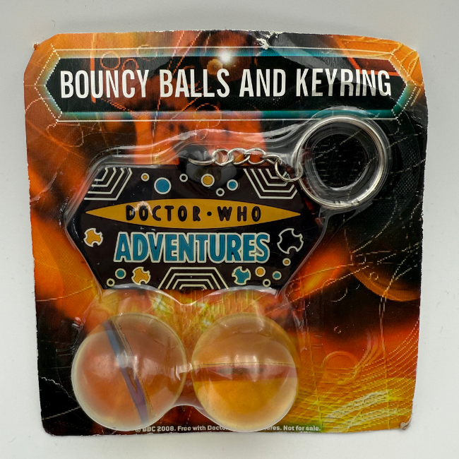 Doctor Who Bouncy Balls and Keyring