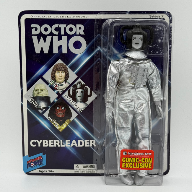Doctor Who Biff Bang Pow! Cyberleader Comic-Con Exclusive Action figure