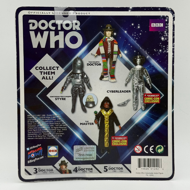 Doctor Who Biff Bang Pow! Cyberleader Comic-Con Exclusive Action figure