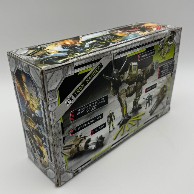 GI Joe Hasbro 2006 Sigma 6 Iron Hammer with Snake Eyes & Hi-Thech