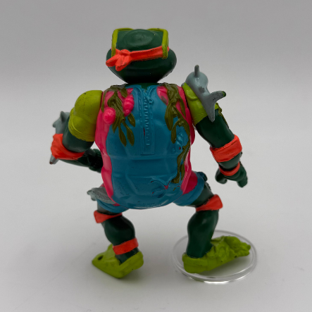 Playmates 1990 Teenage Mutant Ninja Turtles Mike The Sewer Surfer Action Figure