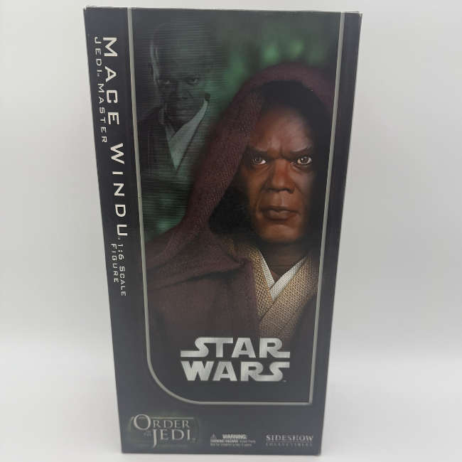Star Wars Sideshow Collectables Mace Windu Jedi Master 1/6 Scale Action Figure