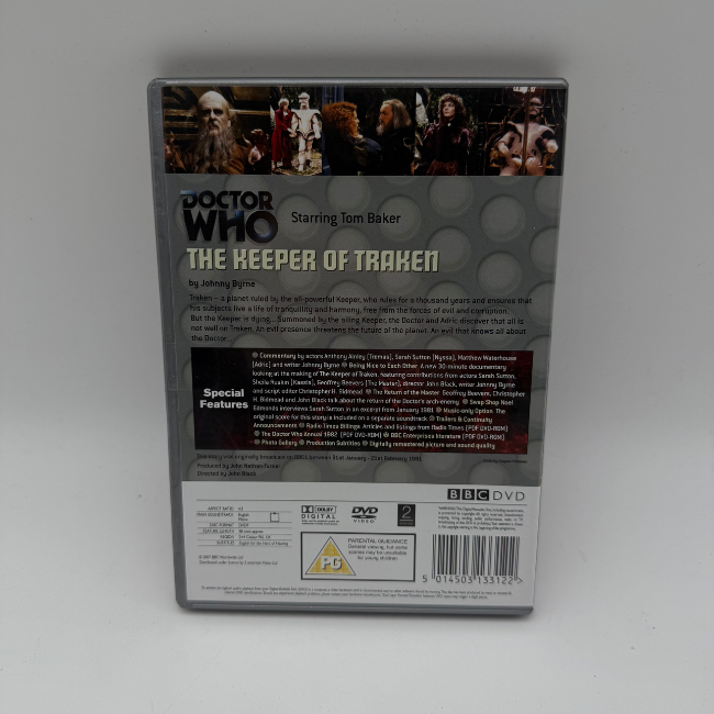 Doctor Who BBC The Keeper of Traken DVD