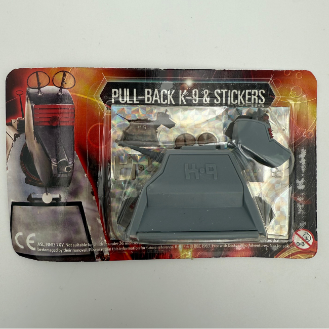 Doctor Who Pull Back K-9 & Stickers