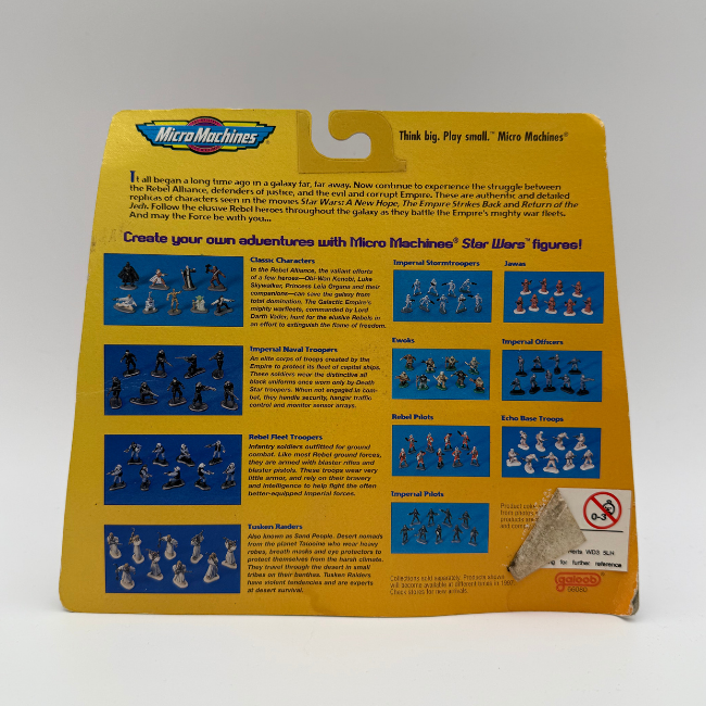 Star Wars Micro Machines Imperial Naval Troopers Playset