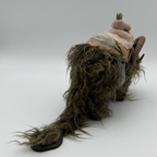 Star Wars POTF Bantha action figure with a Tusken Raider Action Figures