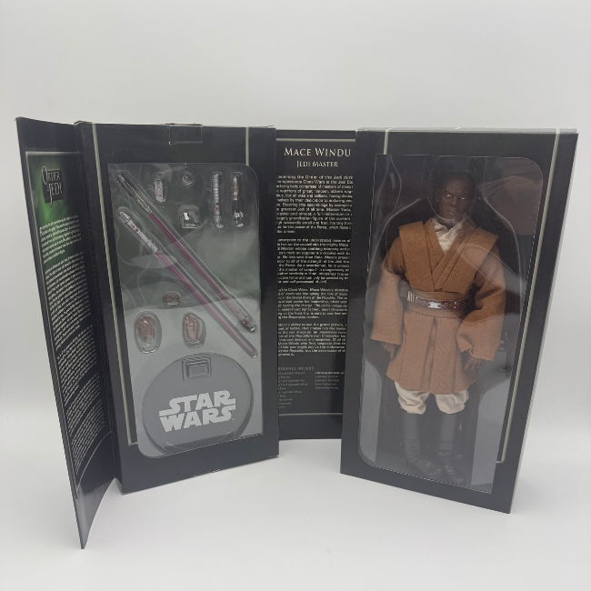 Star Wars Sideshow Collectables Mace Windu Jedi Master 1/6 Scale Action Figure