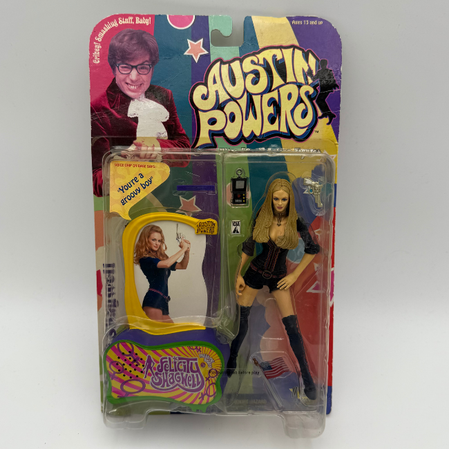 Austin Powers Felicity Shagwell Carded Action Figure