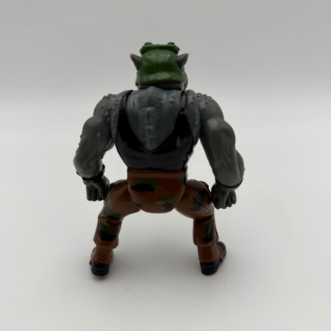 Playmates 1988 Teenage Mutant Ninja Turtles Rocksteady Action Figure