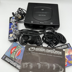 Sega Saturn Boxed UK Console with Sega Rally + Virtua Fighter Games