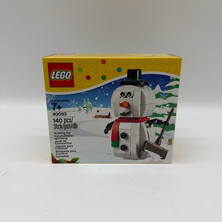 LEGO 40093 Christmas Seasonal Snowman New