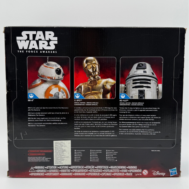 Star Wars The Force Awakens Disney Droids Action Figure Playset