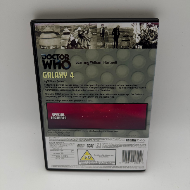 Doctor Who BBC Galaxy 4 DVD