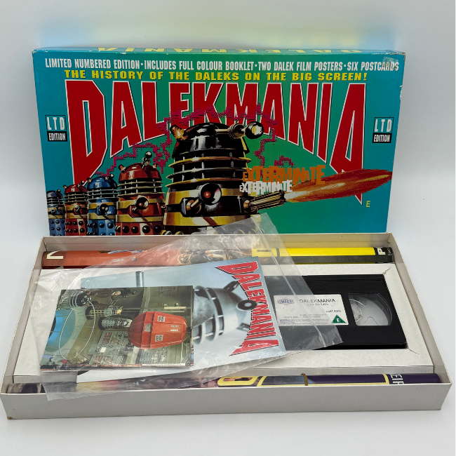 Doctor Who & the Daleks Daleks Invasion Earth 2150AD VHS Boxset