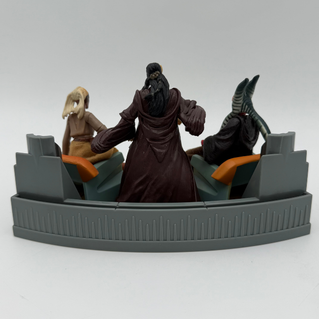Star Wars AOTC Hasbro Jedi Council 3 Figure Set