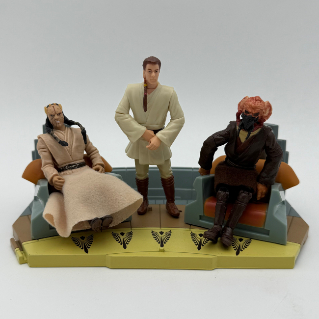 Star Wars The Phantom Menace - Jedi High Council Scene 2 Action Figure Set