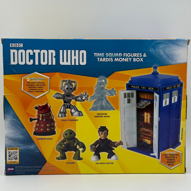 Doctor Who Character Options Time Squad & Tardis Money Bank