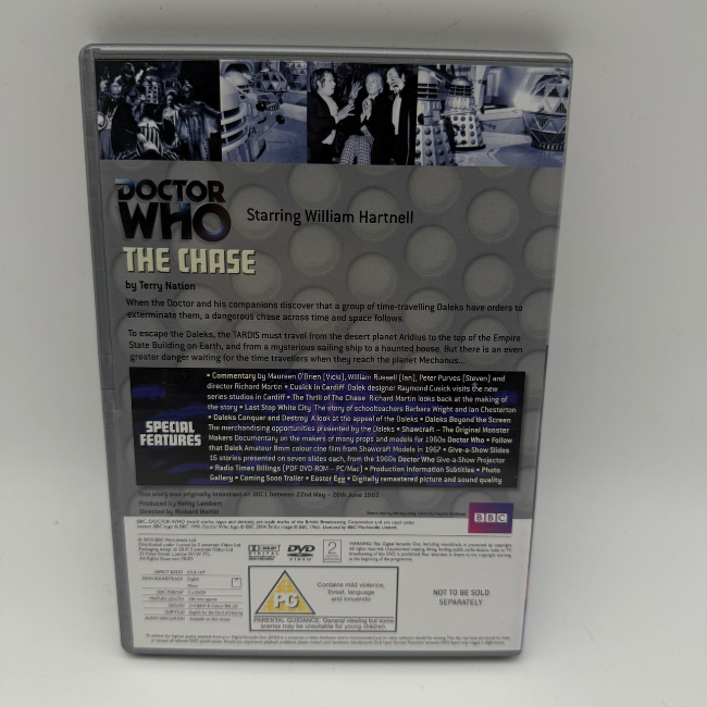 Doctor Who BBC The Chase 2-disc DVD