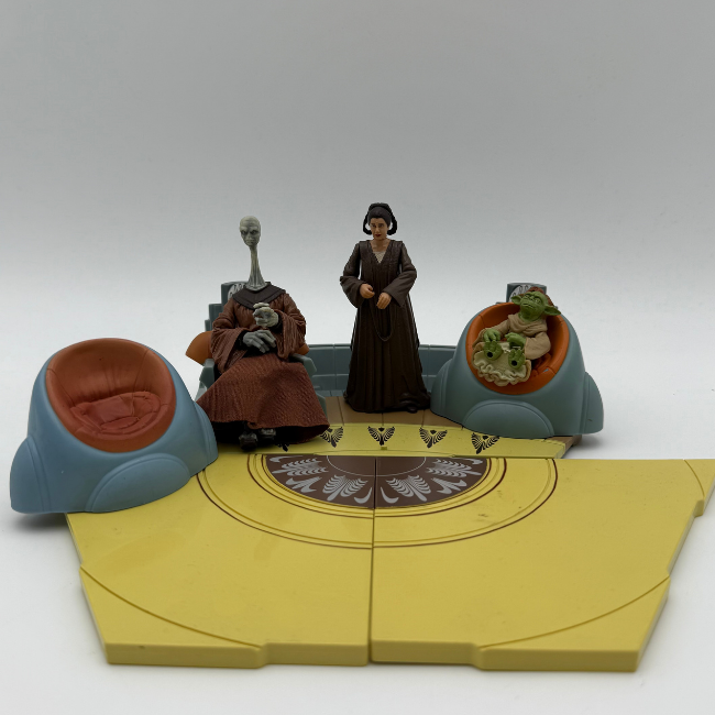 Star Wars Saga Jedi High Council 2 of 2 action figure set