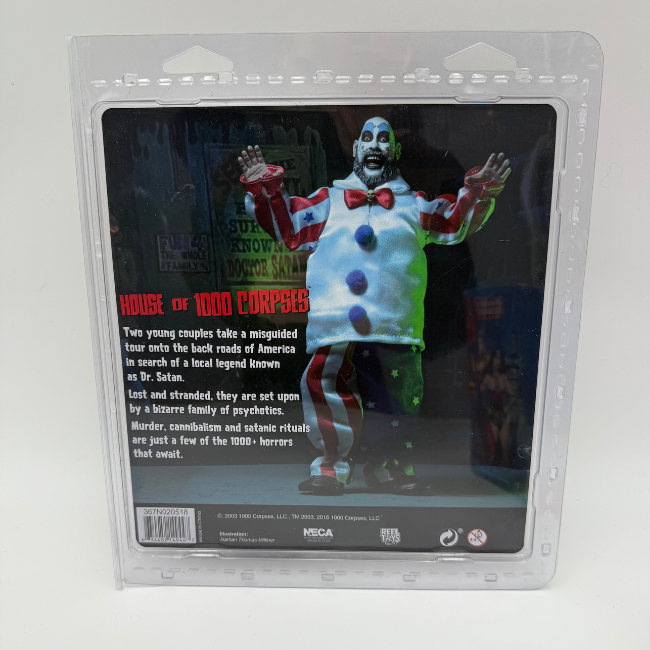 Horror NECA House of 1000 Corpses Captain Spaulding Action Figure