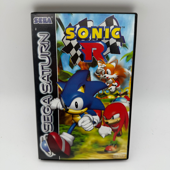 Sega Saturn Vintage Sonic R Retro Game