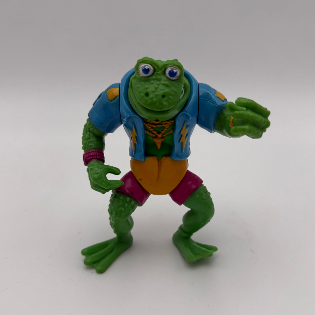 Playmates 1989 Teenage Mutant Ninja Turtles Genghis Frog Action Figure
