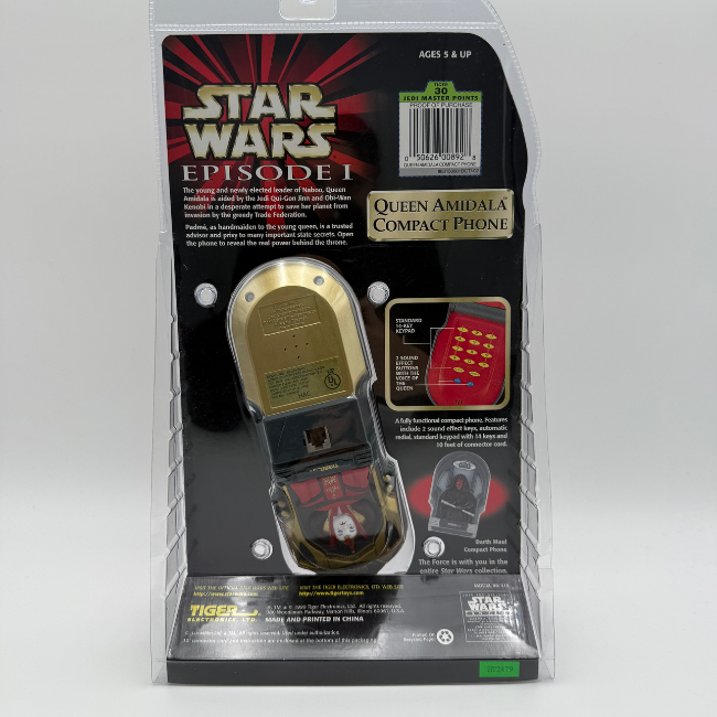 Star Wars Episode 1 Queen Amidala Electronic Compact Phone