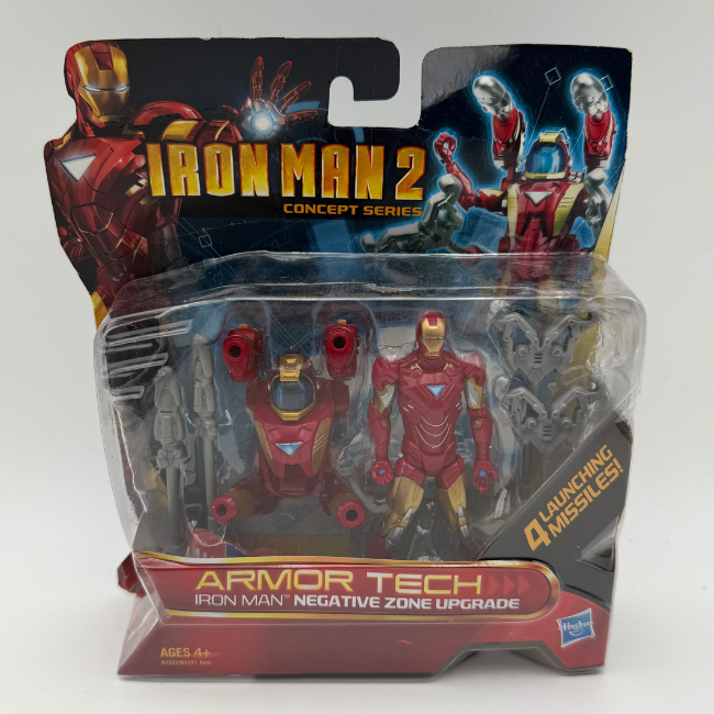 Iron Man 2 Armor Tech Negative Zone Upgrade Action Figure