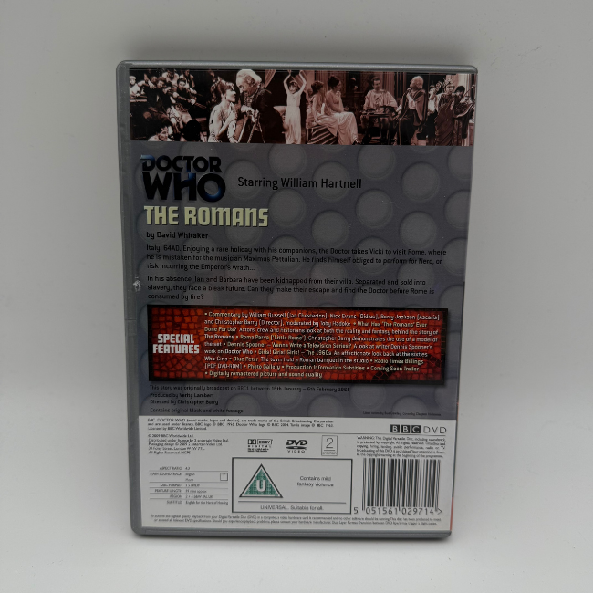Doctor Who BBC The Romans DVD