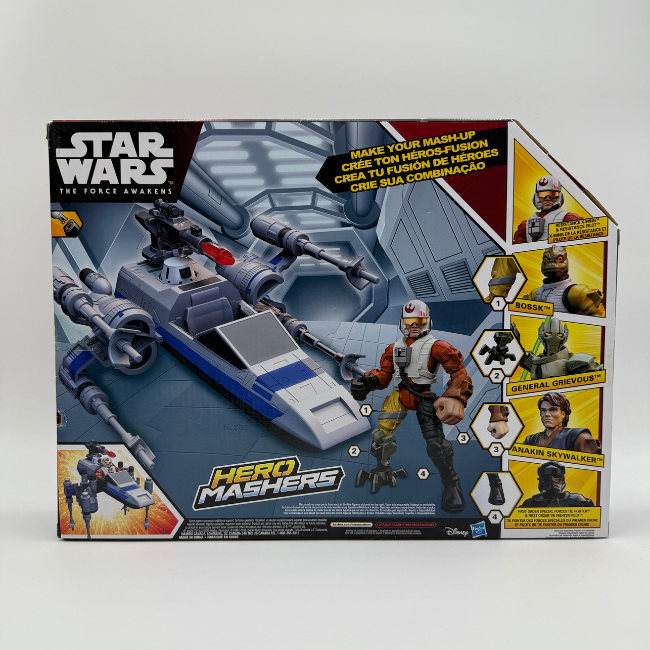 Star Wars Hero Mashers X-Wing & Pilot Playset