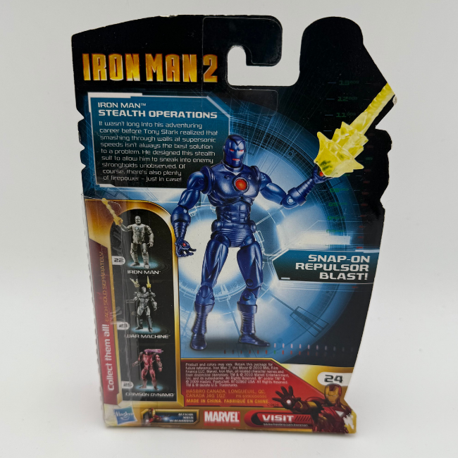Iron Man 2 Hasbro Stealth Operations Action Figure