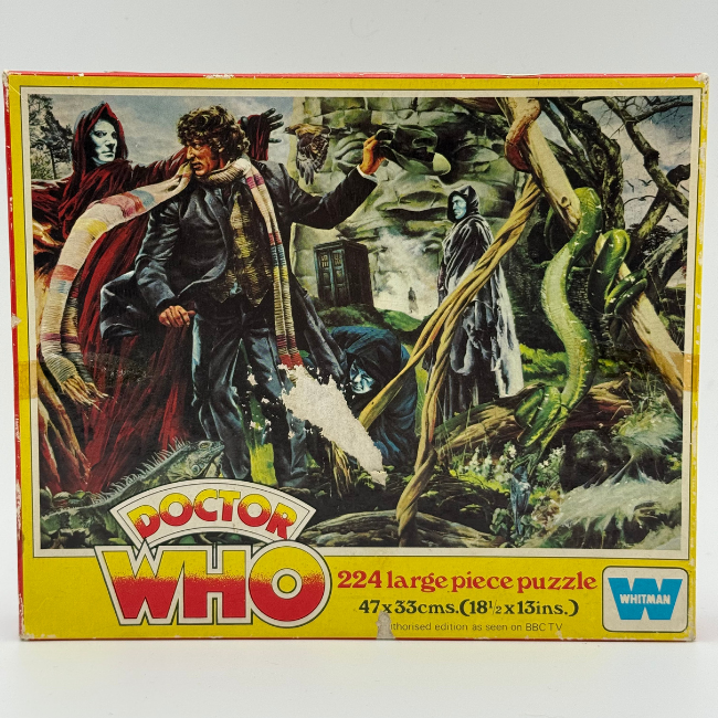 Doctor Who Vintage 224 Large piece Puzzle complete