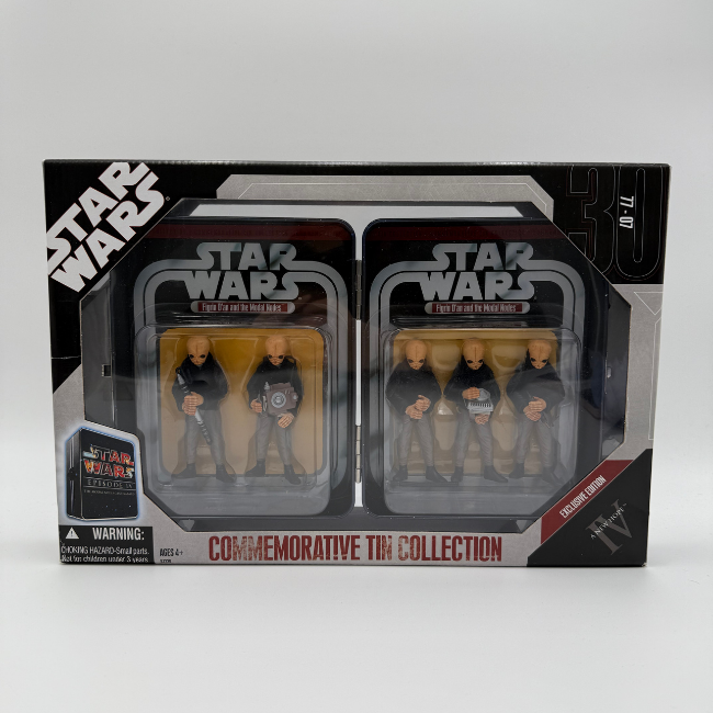 Star Wars Episode IV Commemorative Tin Cantina Band Action Figures