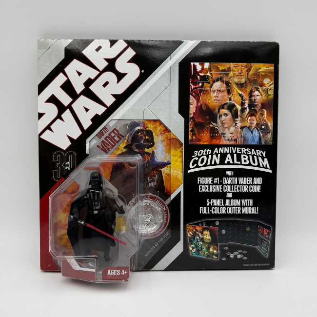 Star Wars 30th Anniversary Coin Album Darth Vader Exclusive