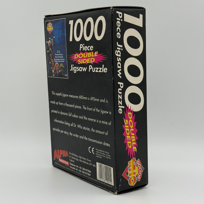 Doctor Who Vintage 1000 Piece Jigsaw Puzzle