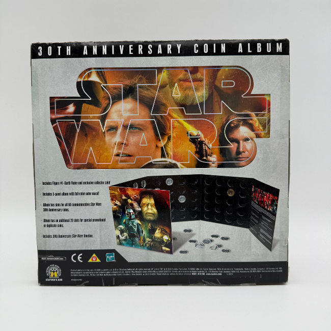 Star Wars 30th Anniversary Coin Album Darth Vader Exclusive