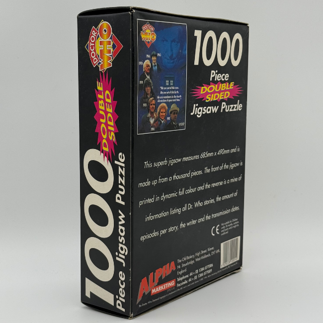 Doctor Who Vintage 1000 Piece Jigsaw Puzzle