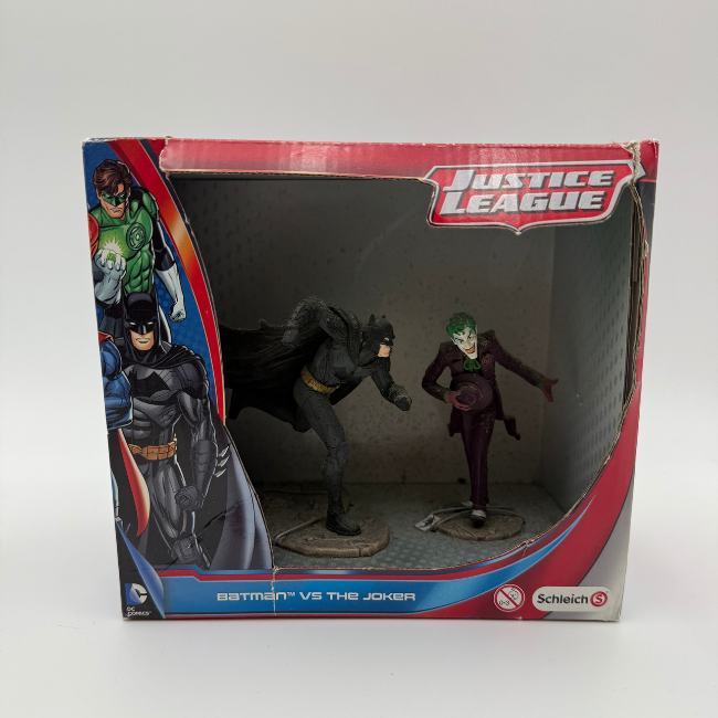 Justice League DC Schleich Batman & Joker Model