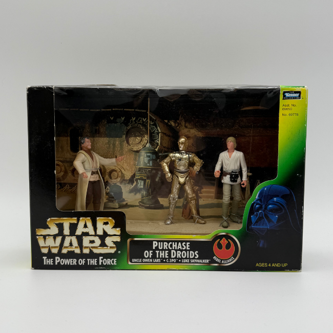 Star Wars POTF Purchase of the Droids Action Figures Playset