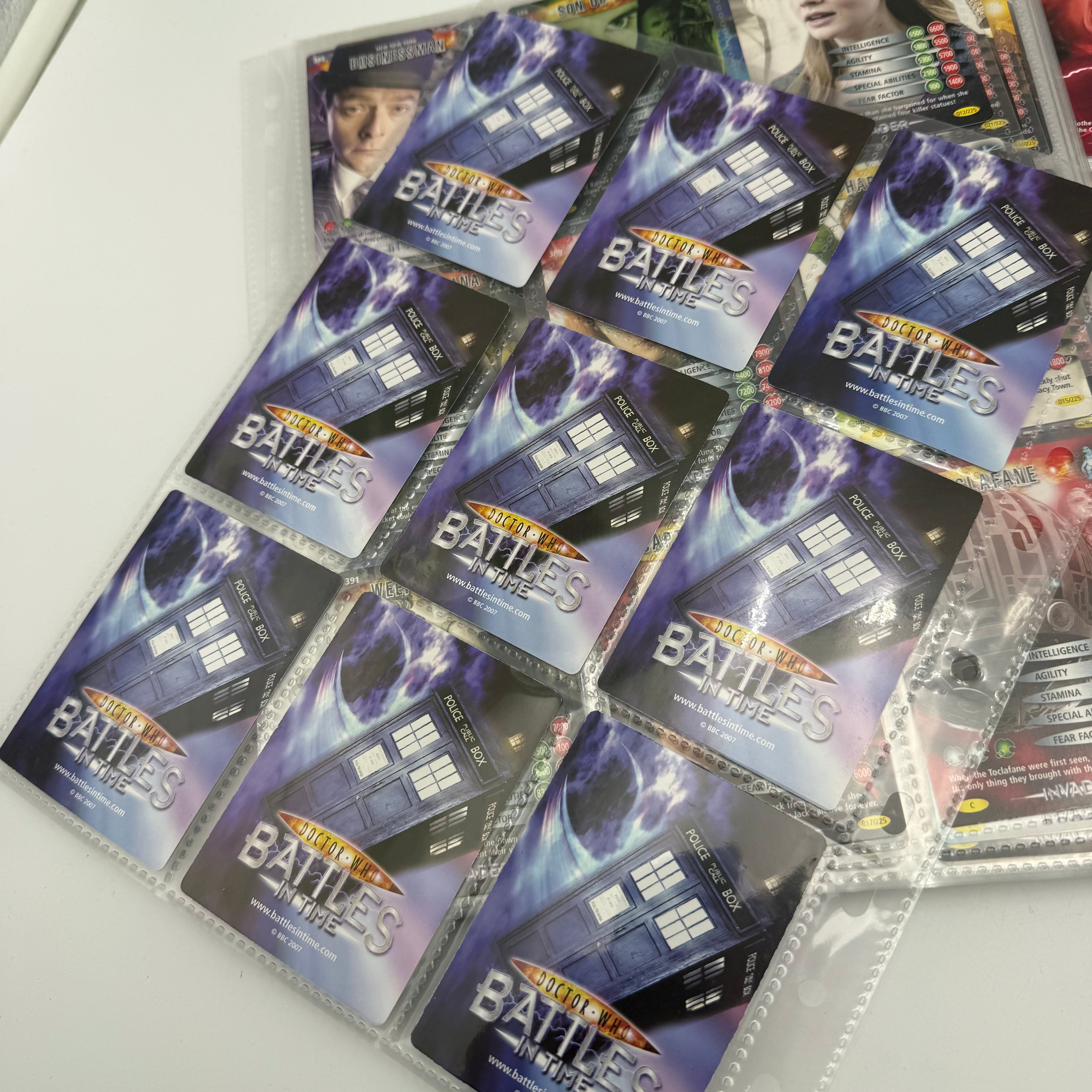 Doctor Who Battles In Time Invader 1-225 (1 card missing)