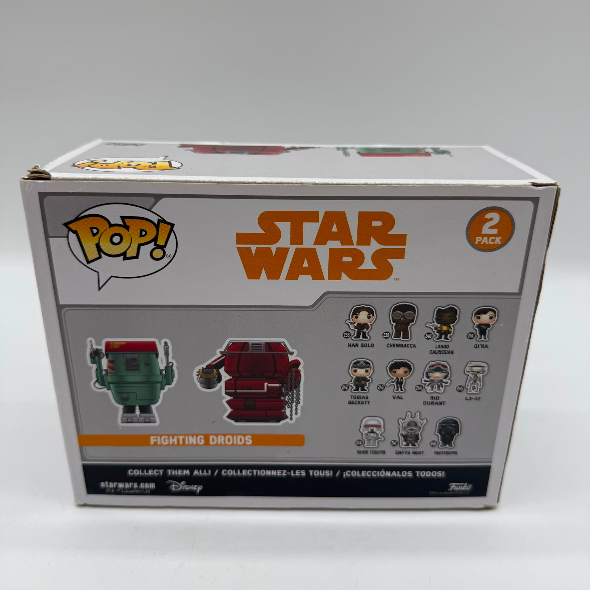 Star Wars Funko Pop Fighting Droids 2 Pack