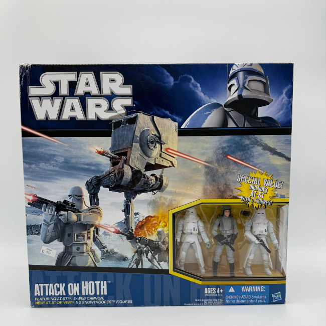 Star Wars Legacy Attack on Hoth AT-ST Playset 2010