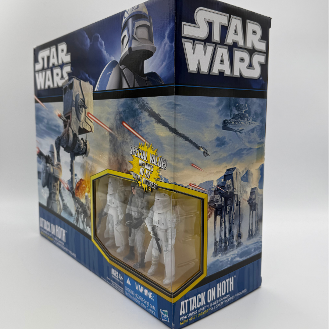 Star Wars Legacy Attack on Hoth AT-ST Playset 2010
