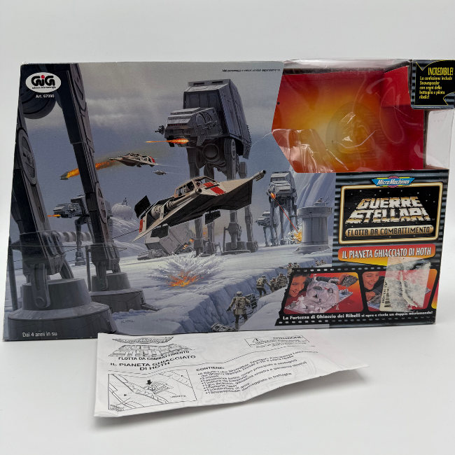 Star Wars Galoob Micro Machines Action Fleet Ice Planet Hoth Playset