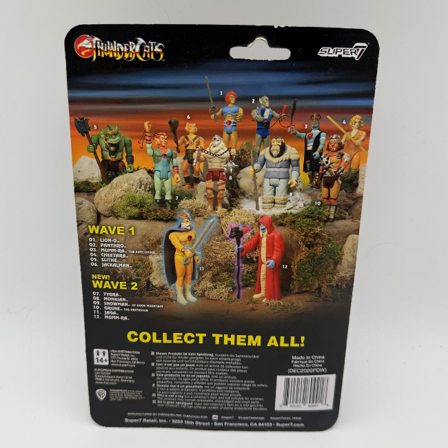 Thundercats Reaction Super8 Snowman Action Figure