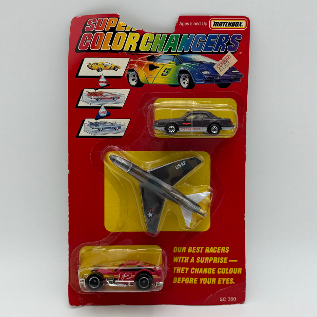 Matchbox vintage 1980s Super Colour Changers Vehicles (damage)