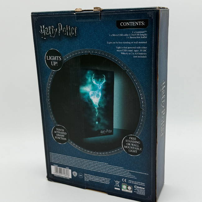 Harry Potter Warner Brothers Luminart Patronus Canvas Light Home Decor