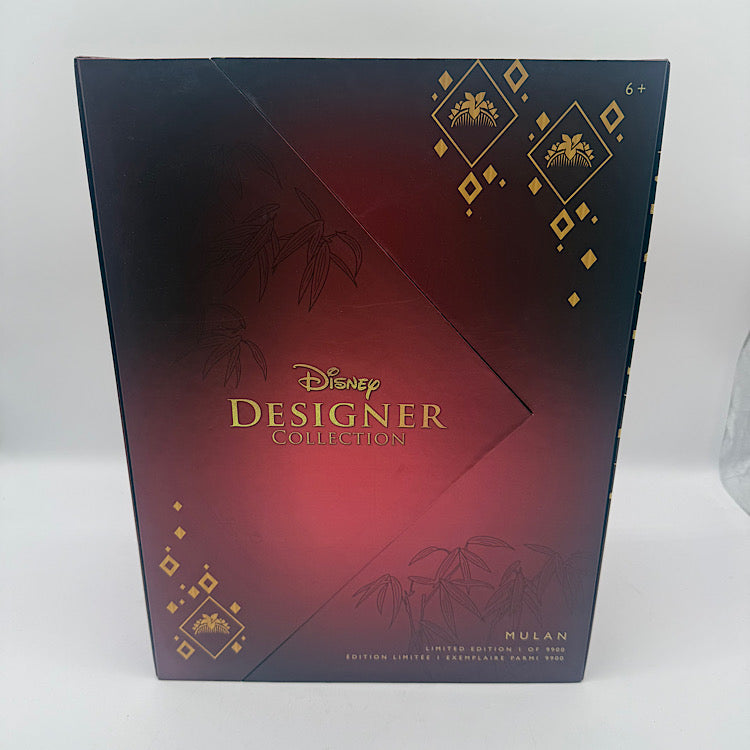 Disney Store Designer Collection Mulan Limited Edition Doll - Sealed