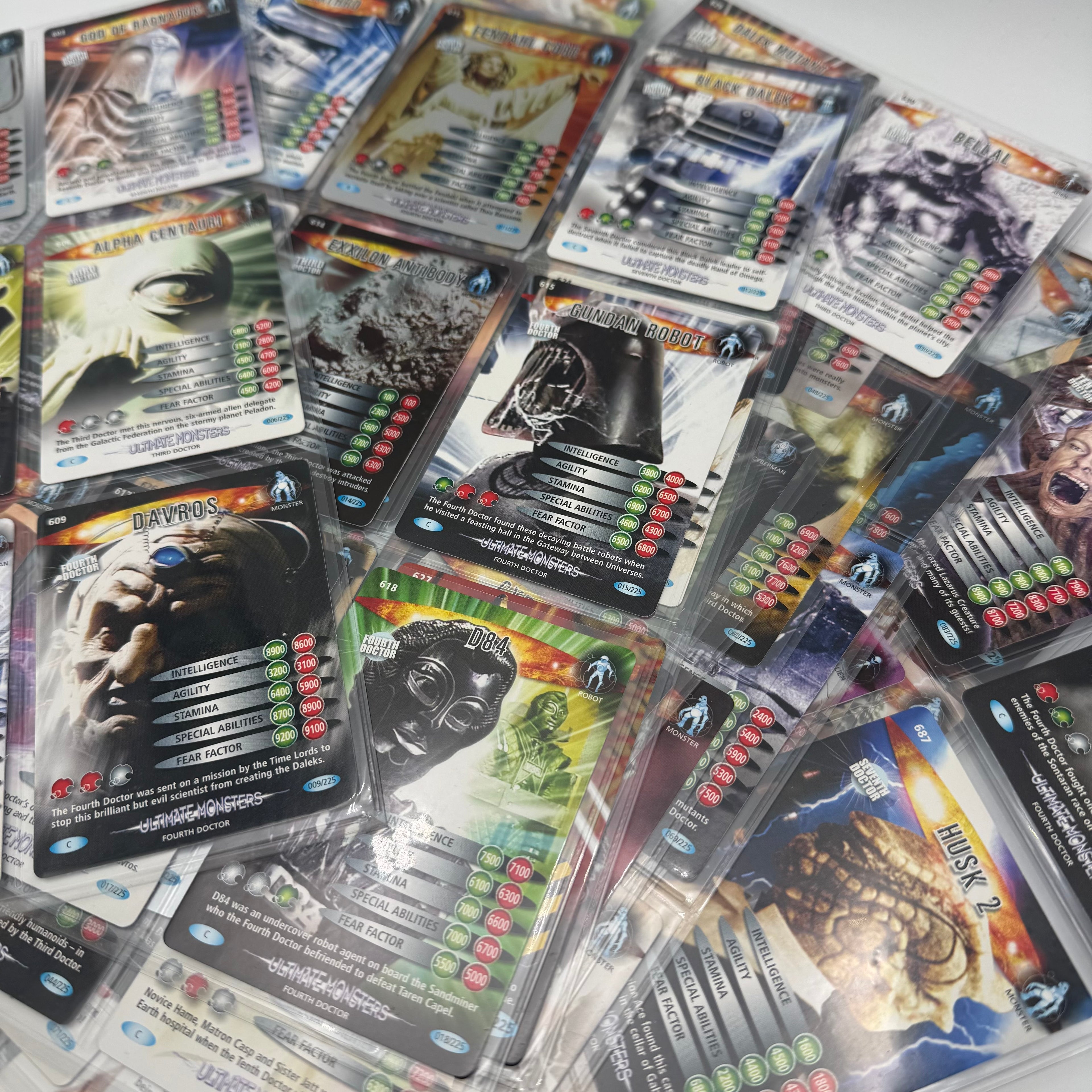 Doctor Who Battles In Time Ultimate Monsters 1-225 (12 missing)