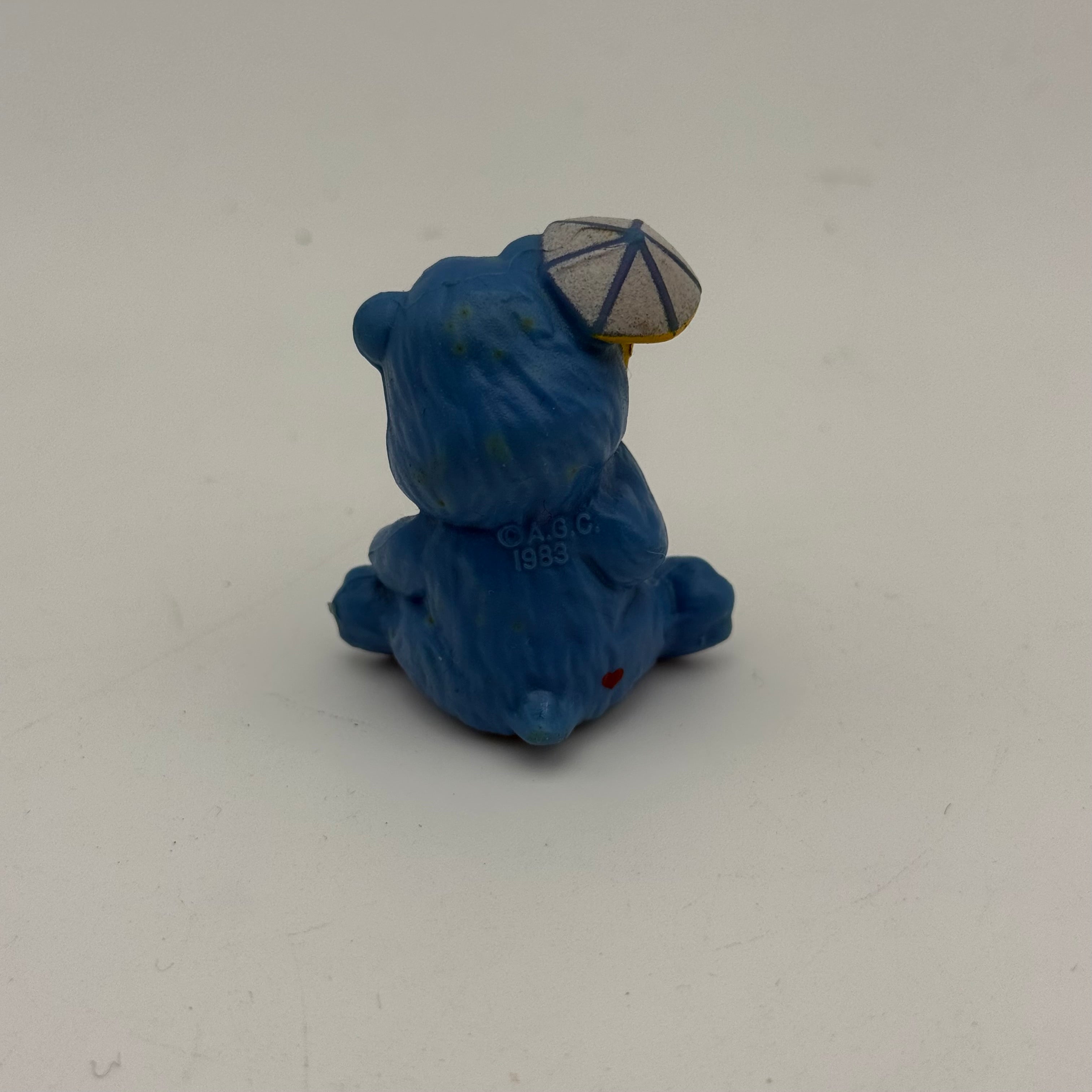 Kenner 1984 Care Bears Grumpy Bear PVC Mini Figure